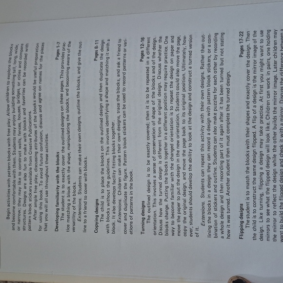 70s PATTERN BLOCKS ACTIVITIES A Math Manipulatives Workbook HOMESCHOOL Grade 4-6 - Picture 6 of 12